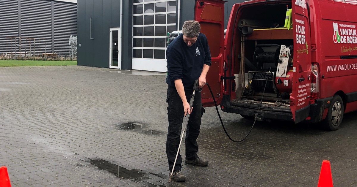 Riool laten ontstoppen