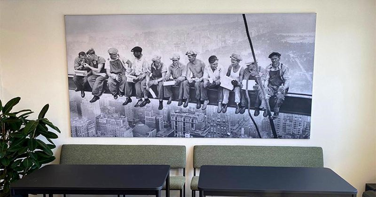 Textielframe geplaatst door Interlinie