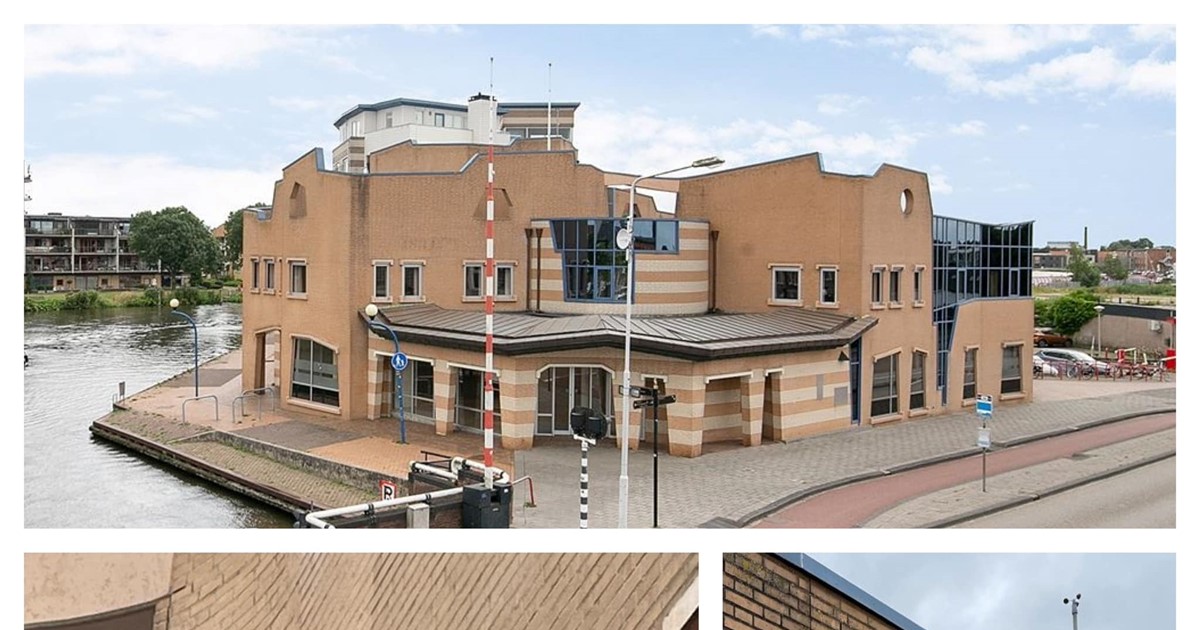 Schoon en stralend iconisch gebouw